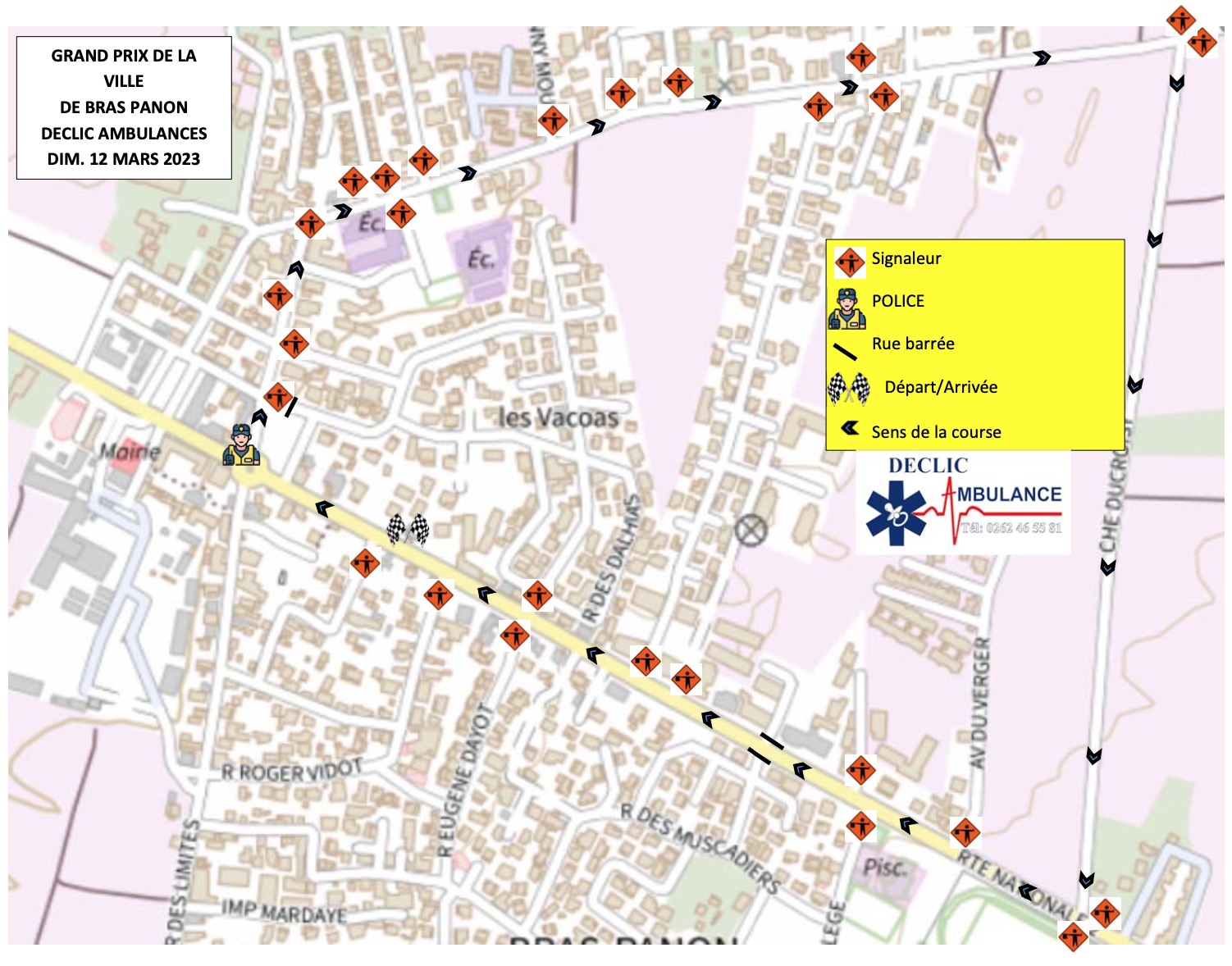 PLAN GP Cycliste DECLIC AMBULANCE 2023 VCE