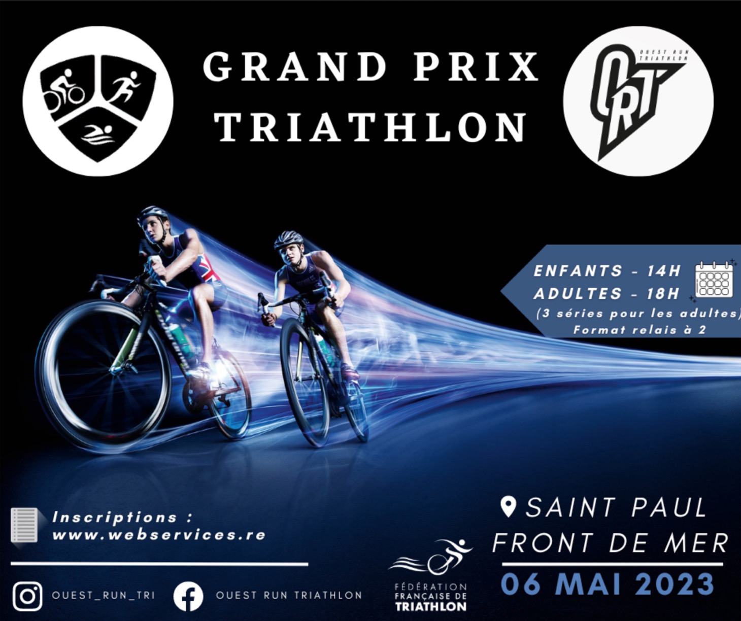 AFFICHE Grand Prix Triathlon ORT