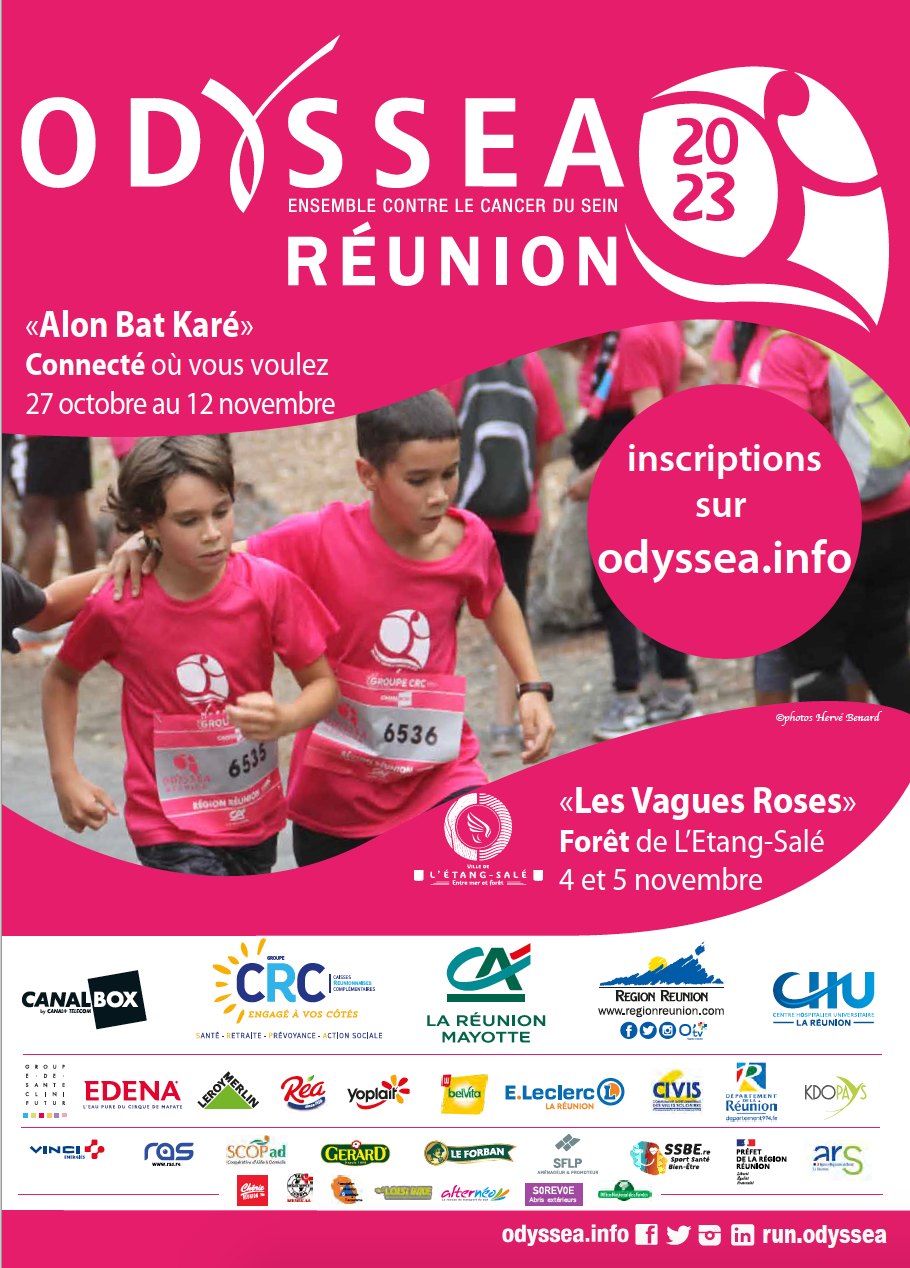 AFFICHE ODYSSEA REUNION 2023