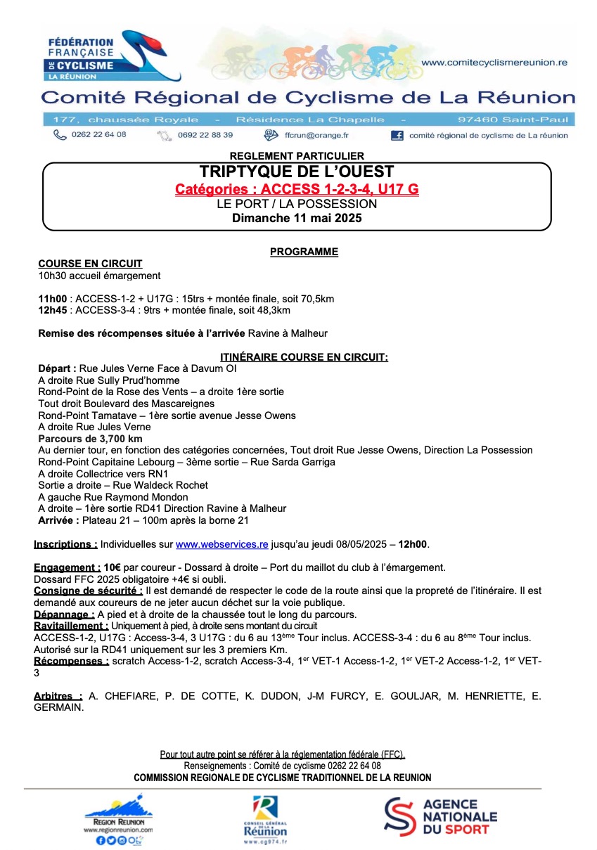 REGLEMENT 3