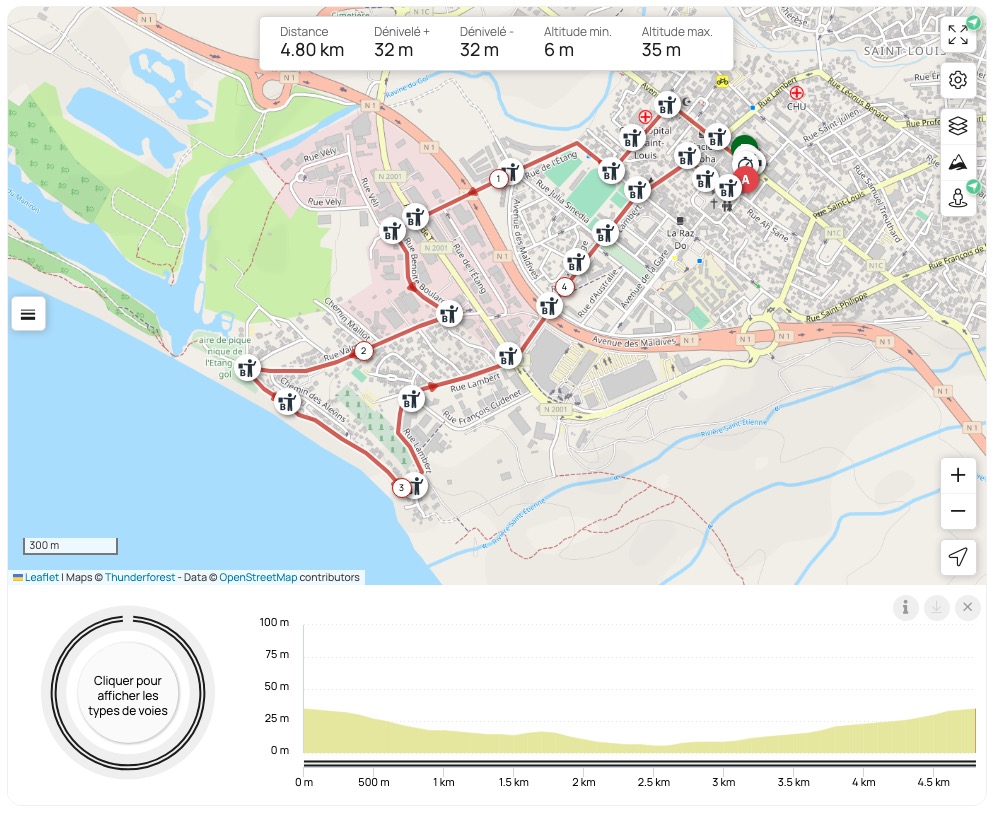 PLAN Foulee Nocturne de Saint Louis TLR